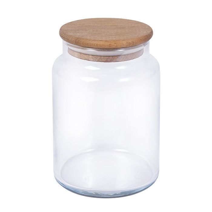 Банка Herevin Wooden cover 0.89 л (232008-260)