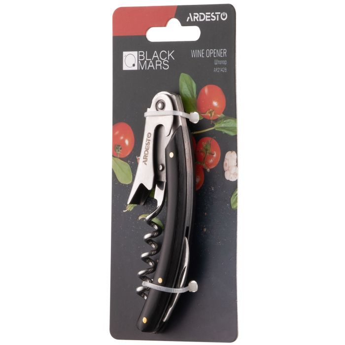 Штопор Ardesto Black Mars Steel/Wood (AR2142B) изображение 4