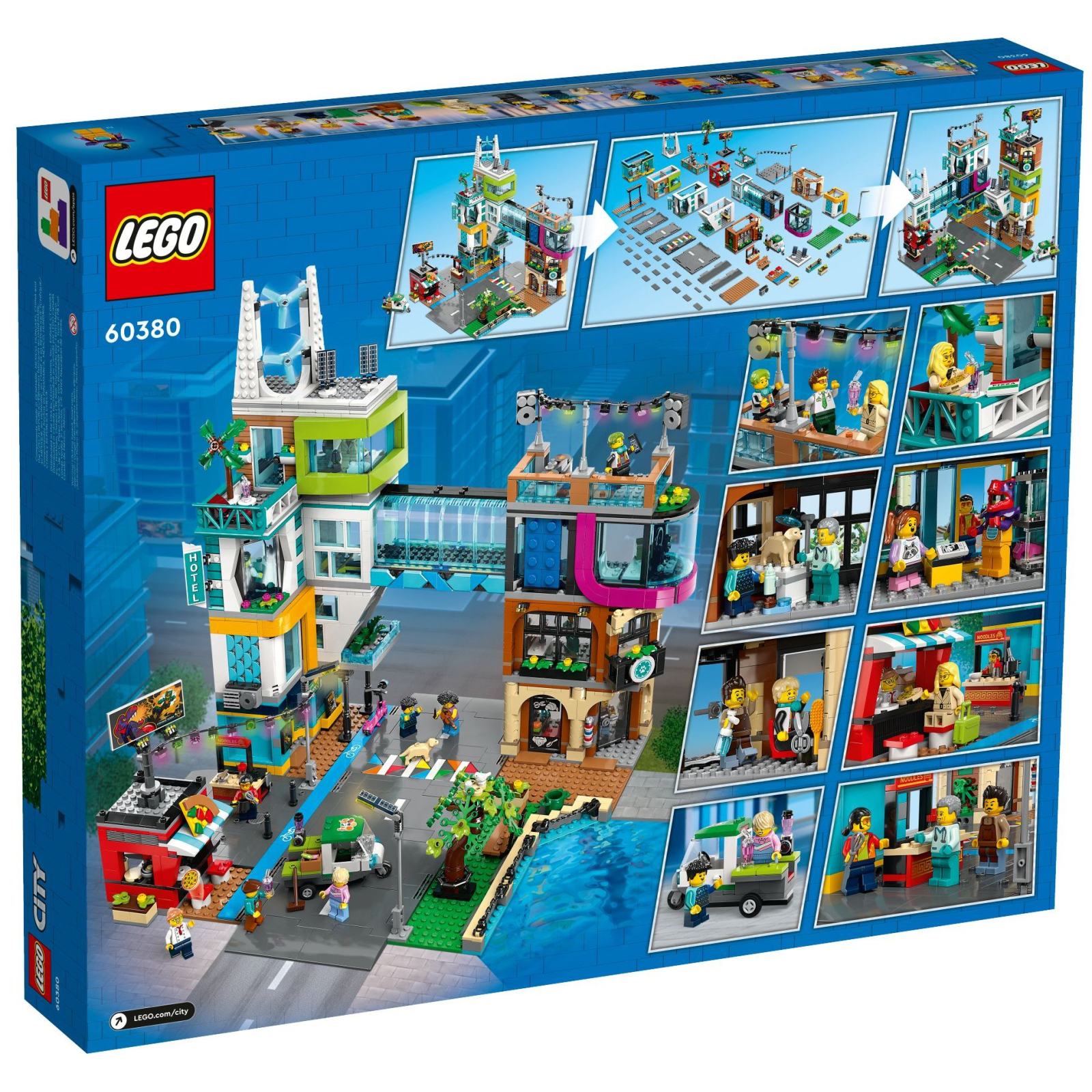 Конструктор LEGO City Центр города (60380) изображение 12