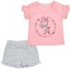 Набір дитячого одягу Breeze з дівчинкою (18595-92G-pink)
