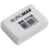 Гумка Buromax S прямокутна 26x18x8 мм біла (BM.1116)
