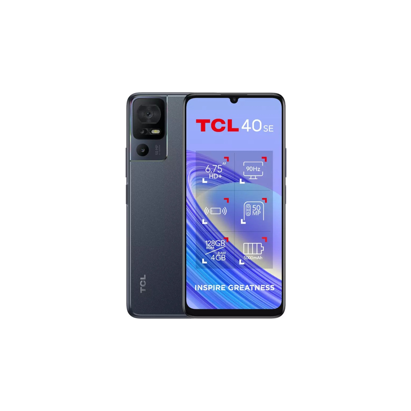 Мобільний телефон TCL 40 SE (T610K2) 6/256GB Twilight Purple (T610K2-2BLCPB12)