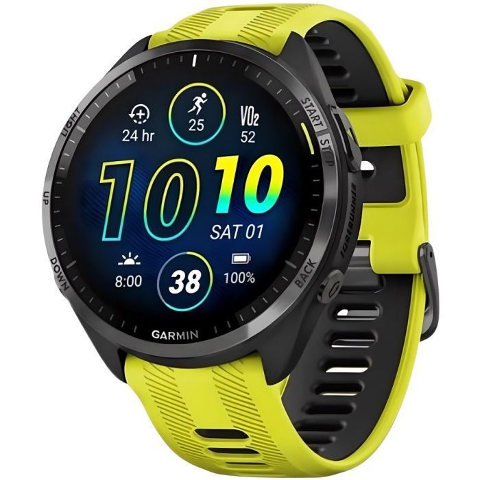 Смарт-годинник Garmin Forerunner 965, Amp Yellow, GPS (010-02809-12)