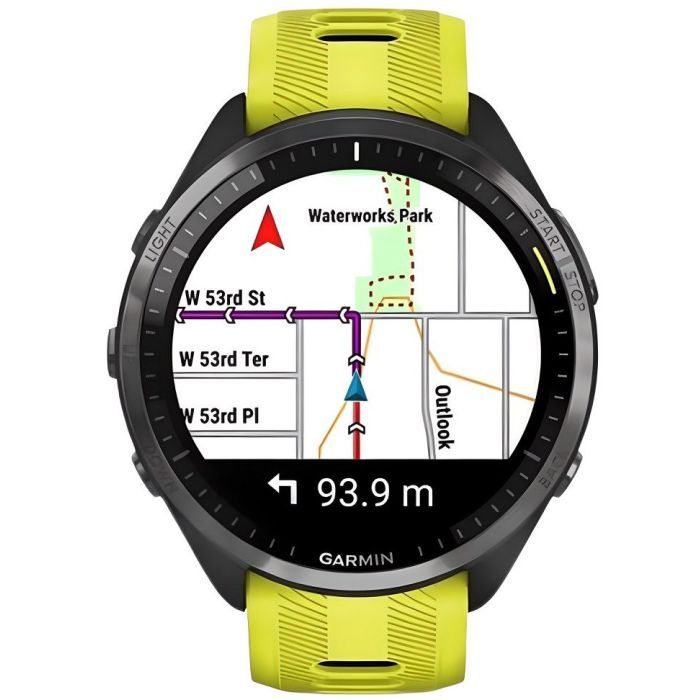 Смарт-годинник Garmin Forerunner 965, Amp Yellow, GPS (010-02809-12) зображення 8