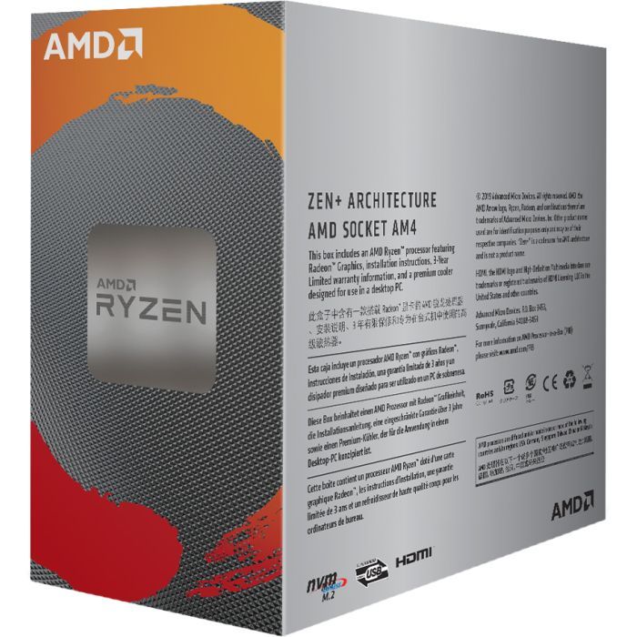 Процессор AMD Ryzen 3 3200G (YD320GC5FHBOX) изображение 3