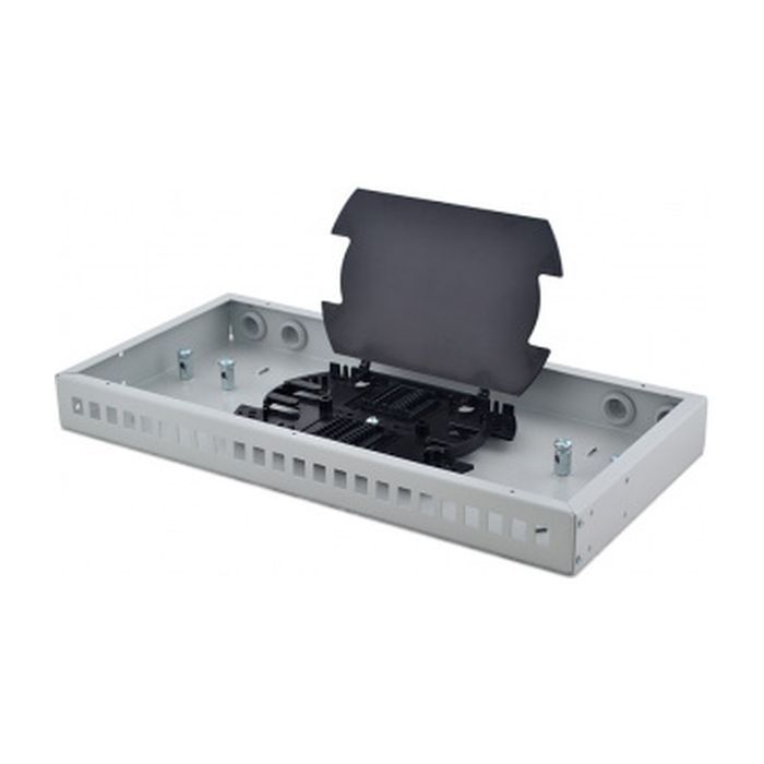 Патч-панель оптична 1U, SC, сплайс касети S332 Crosver (FOB 19/1-332-SC lite) изображение 3