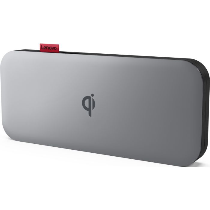 Батарея универсальная Lenovo 10000 mAh Go Wireless Mobile PB, USB-C 27W(max), Qi - 15W(max) (40ALLG1WWW) изображение 4