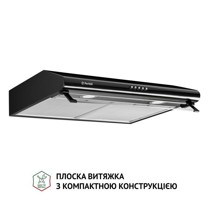 Витяжка кухонна Perfelli PL 6042 W LED зображення 2