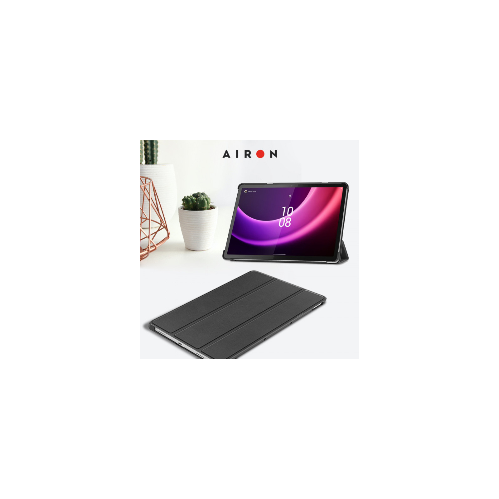Чохол до планшета AirOn Premium Lenovo Tab P11 2nd Gen 11.5" + protective film black (4822352781093) зображення 11