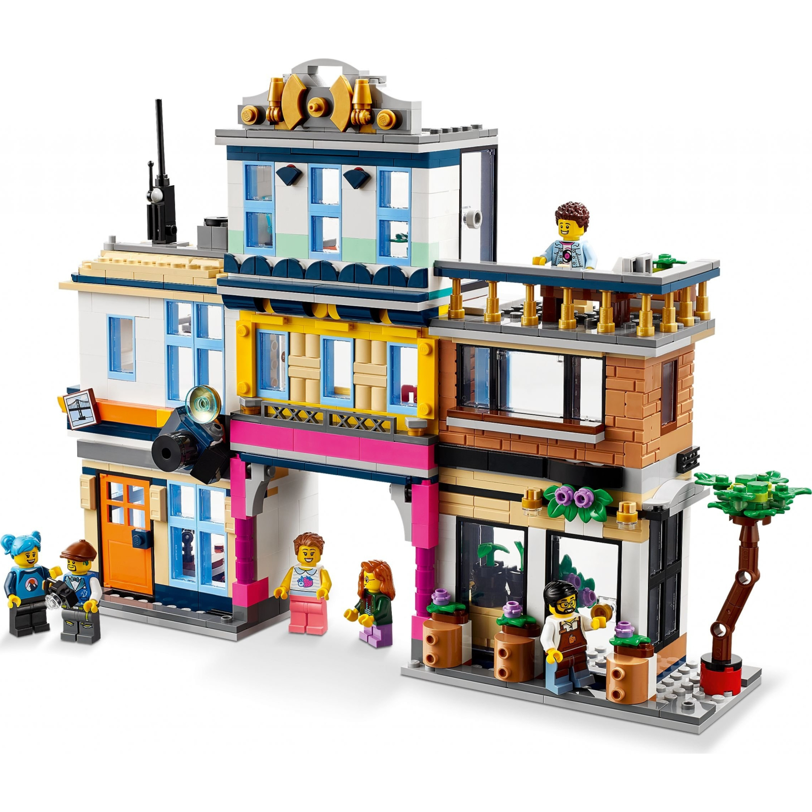 Конструктор LEGO Creator Центральная улица 1459 деталей (31141) изображение 4