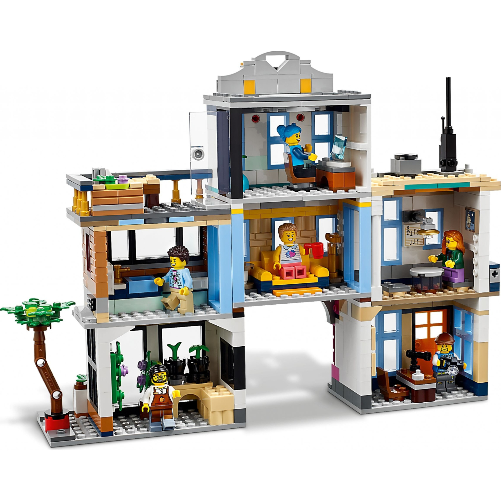 Конструктор LEGO Creator Центральна вулиця 1459 деталей (31141) зображення 5