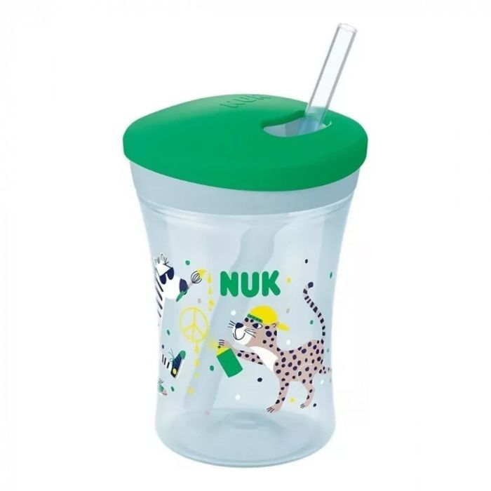 Поїльник-непроливайка Nuk Evolution Action Cup Ocean 230 мл (3952422)