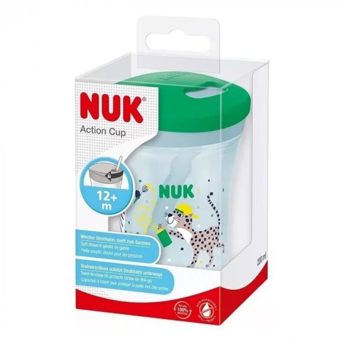 Поїльник-непроливайка Nuk Evolution Action Cup Ocean 230 мл (3952422) зображення 2