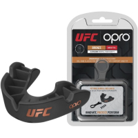 Фото - Защита для единоборств OPRO Капа  Bronze UFC доросла (вік 11+) Black  (UFCBronzeBl) (ufc.102512001)
