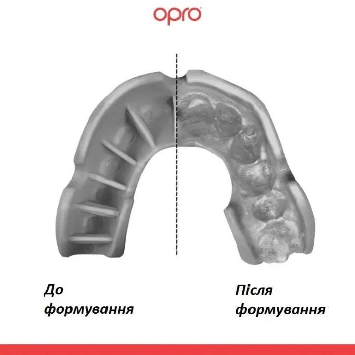 Капа Opro Bronze UFC доросла (вік 11+) Black (ufc.102512001) (UFC_Bronze_Bl) изображение 5