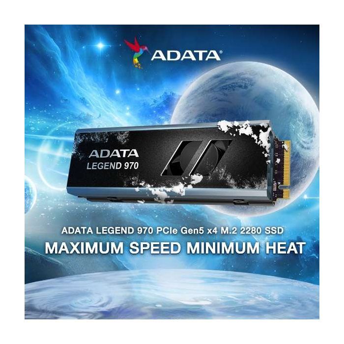 Накопитель SSD M.2 2280 1TB ADATA (SLEG-970-1000GCI) изображение 9
