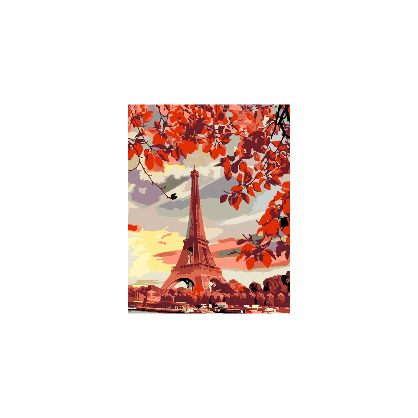 Картина по номерам Rosa Start Эйфелева башня 35 х 45 см (4823098515340)