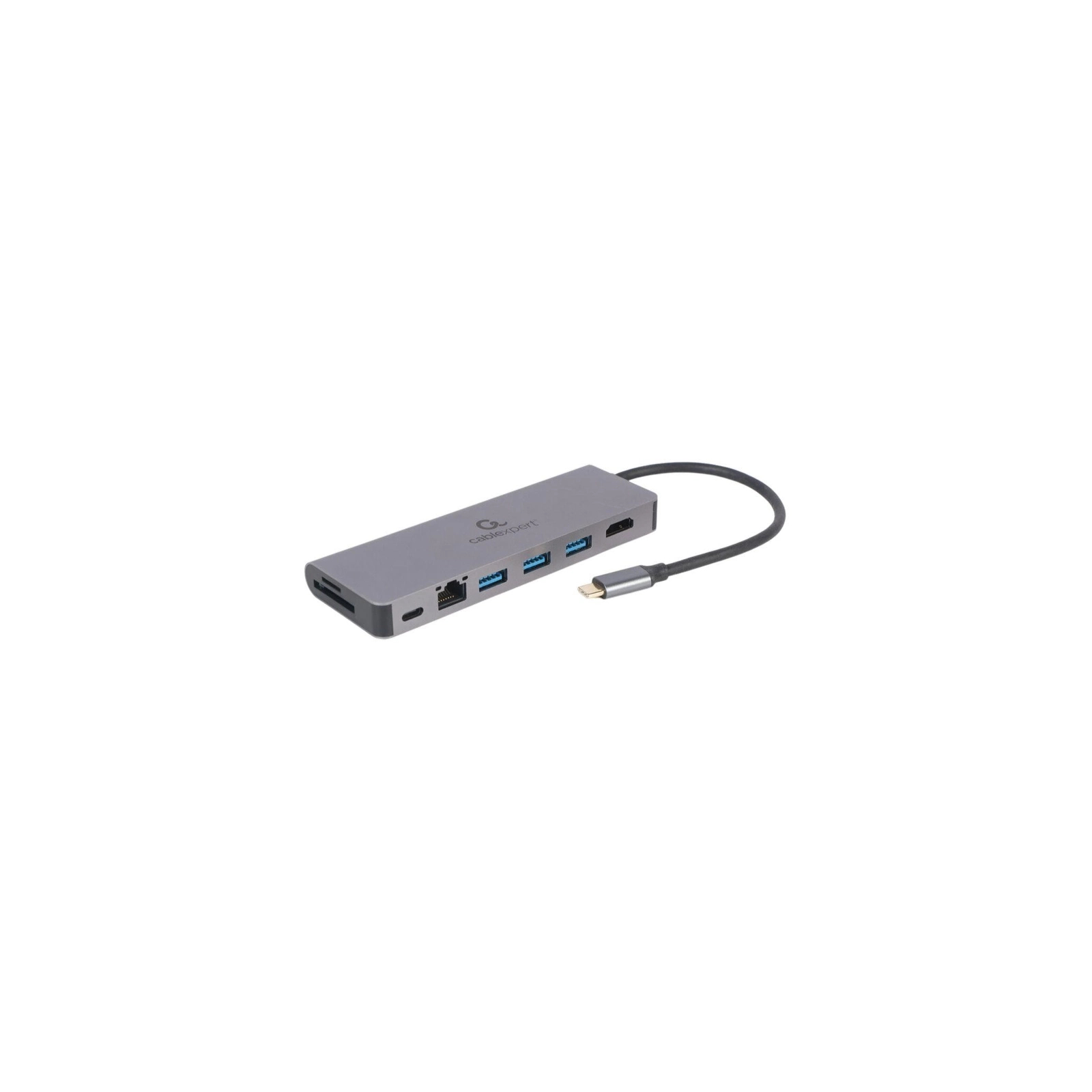 Концентратор Cablexpert USB-C 5-in-1 (A-CM-COMBO5-05)