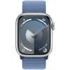 Смарт-годинник Apple Watch Series 9 GPS 41mm Silver Aluminium Case with Winter Blue Sport Loop (MR923QP/A) зображення 2