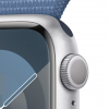 Смарт-годинник Apple Watch Series 9 GPS 41mm Silver Aluminium Case with Winter Blue Sport Loop (MR923QP/A) зображення 3
