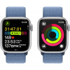 Смарт-часы Apple Watch Series 9 GPS 41mm Silver Aluminium Case with Winter Blue Sport Loop (MR923QP/A) изображение 8