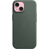 Чехол для мобильного телефона Apple iPhone 15 FineWoven Case with MagSafe Evergreen (MT3J3ZM/A) изображение 2