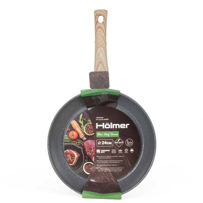 Сковорода Hölmer Star Chef кована 20 см (FP-22320-SWMB Star Chef) зображення 6