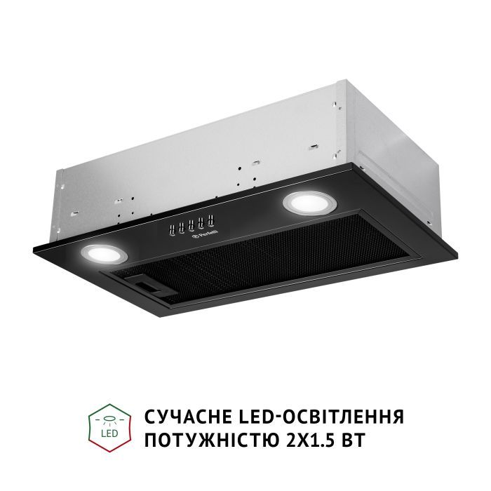 Витяжка кухонна Perfelli BI 5022 BL LED зображення 4