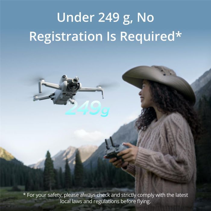 Квадрокоптер DJI Mini 4 Pro with RC 2 Remote Controller (CP.MA.00000732.01) зображення 10