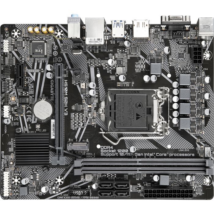 Материнська плата GIGABYTE H510M S2H V3 зображення 4