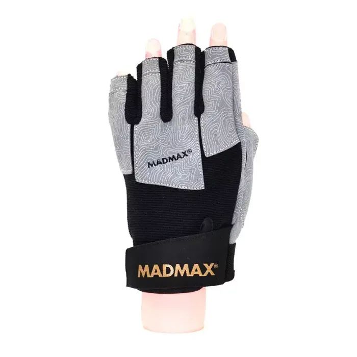 Перчатки для фитнеса MadMax MFG-871 Damasteel Grey/Black XL (MFG-871_XL) изображение 2