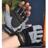 Перчатки для фитнеса MadMax MFG-871 Damasteel Grey/Black XL (MFG-871_XL) изображение 6