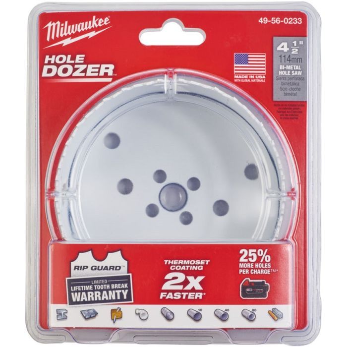 Коронка Milwaukee Bi-Metal 33мм (49560067) изображение 2