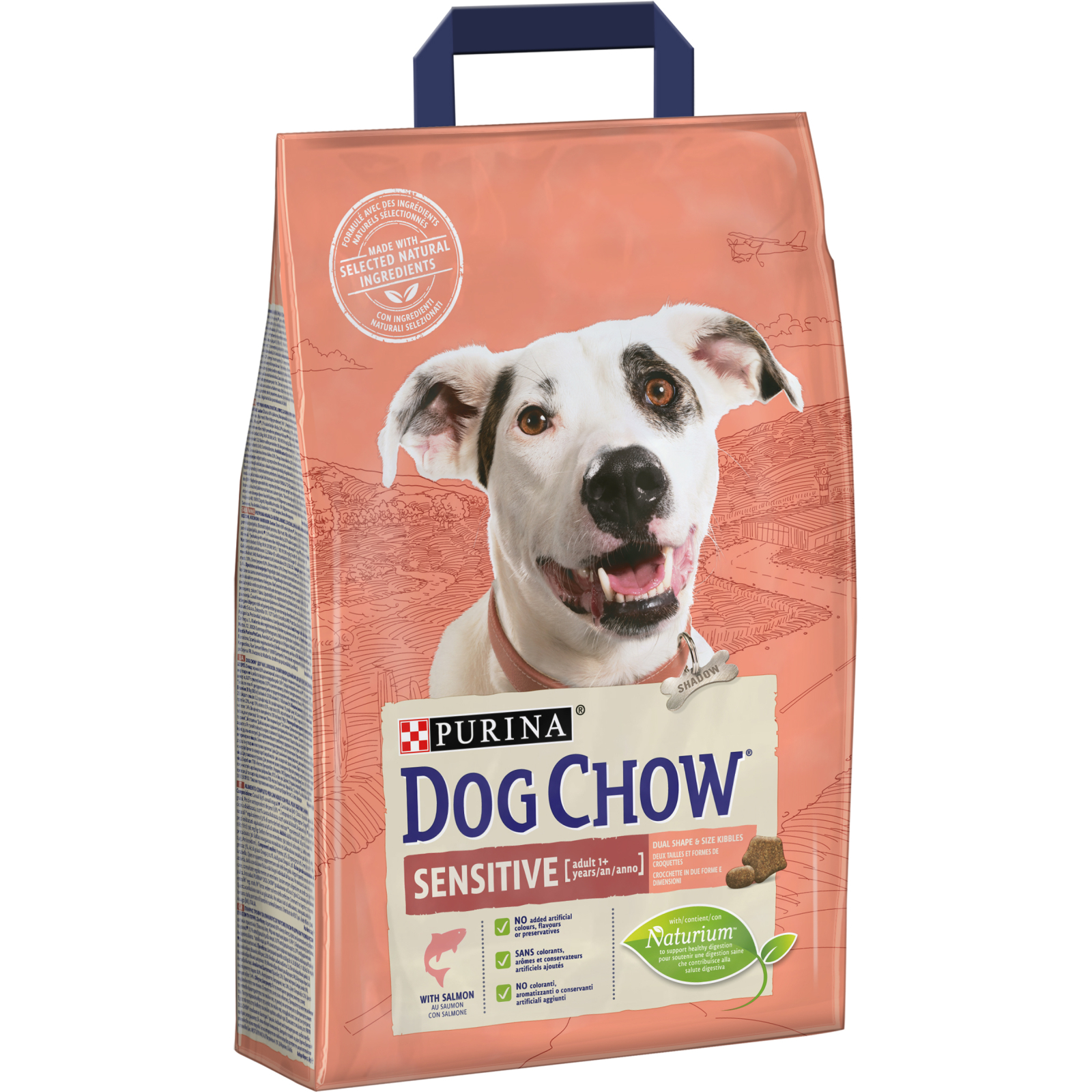 Сухой корм для собак Purina Dog Chow для взрослых, склонных к аллергии собак с лососем 2.5 кг (7613034488268)