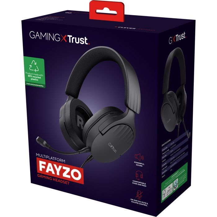 Наушники Trust GXT 489 Fayzo Black (24898) изображение 7