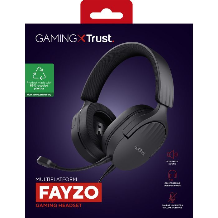 Наушники Trust GXT 489 Fayzo Black (24898) изображение 8