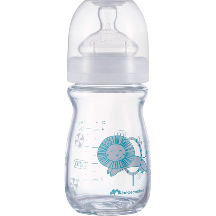 Бутылочка для кормления Bebe Confort EMO стеклянная 130 мл (3102201940)