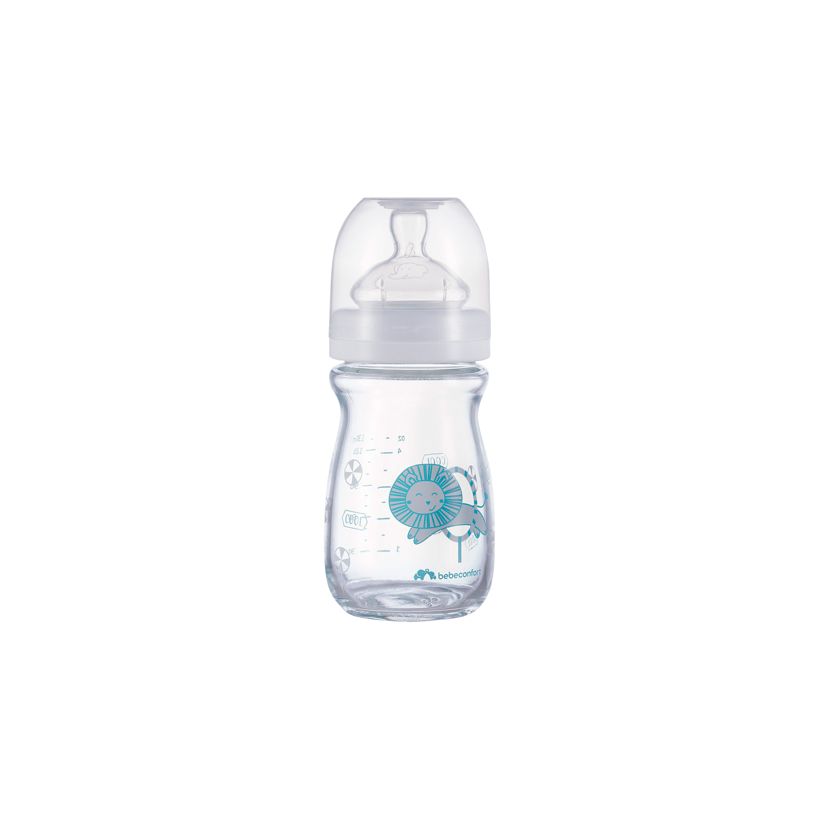 Пляшечка для годування Bebe Confort EMO скляна 130 мл (3102201940)