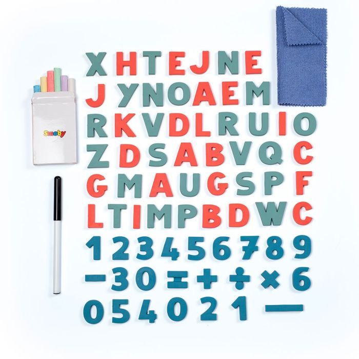 Мольберт Smoby Веселое обучение 80 аксессуаров 50х55х120 см (410401) изображение 4