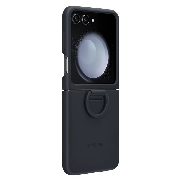 Чехол для мобильного телефона Samsung Flip 5 Silicone Case with Ring Indigo (EF-PF731TNEGUA)