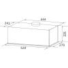 Витяжка кухонна GRANADO Palamos 3603-1200 black LINE (GCH516311L) зображення 7