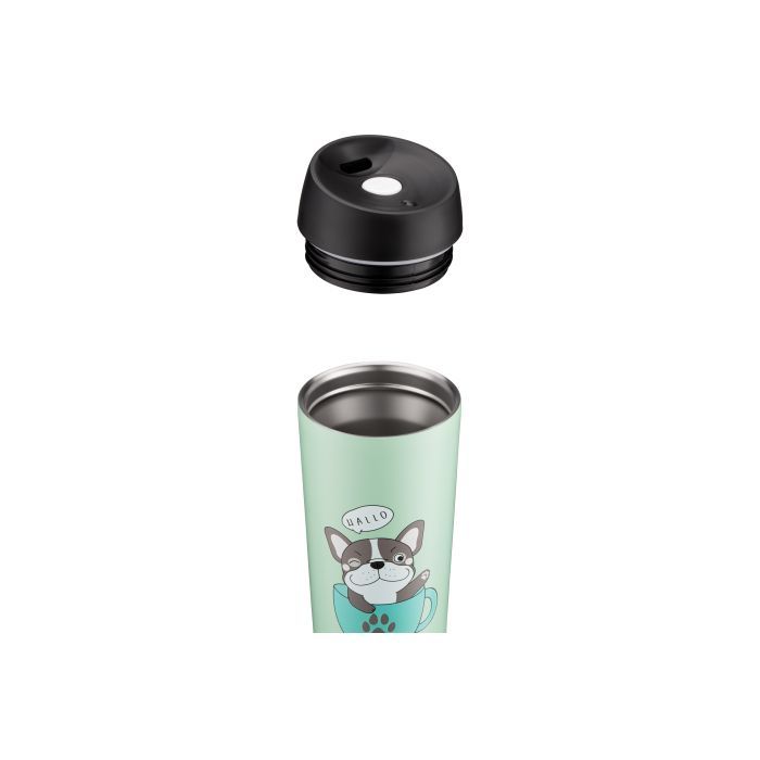 Термокружка Ardesto Coffee Тime Meowning 450 мл Бежева (AR2645WC) зображення 6