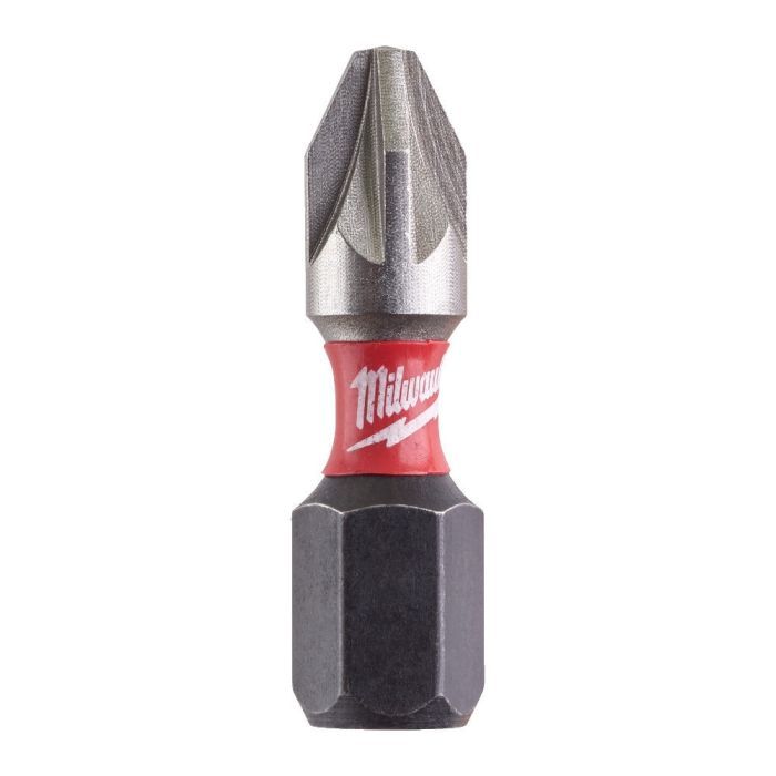 Набор бит Milwaukee SHOCKWAVE, PZ2, 25мм, 25шт (4932430864)