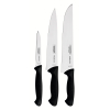 Набір ножів Tramontina Premium 3 предмети Чорний (24499/011)