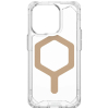 Чехол для мобильного телефона UAG Apple Iphone 15 Pro Plyo Magsafe, Ice/Gold (114286114381) изображение 4