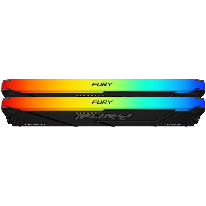 Модуль памяти для компьютера DDR4 32GB (2x16GB) 3200 MHz FURY Beast RGB Kingston Fury (ex.HyperX) (KF432C16BB2AK2/32) изображение 3