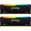 Модуль памяти для компьютера DDR4 32GB (2x16GB) 3200 MHz FURY Beast RGB Kingston Fury (ex.HyperX) (KF432C16BB2AK2/32)