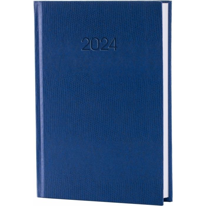 Еженедельник Economix датированный 2024 SNAKE (ЗМЕЯ) голубой, А5 (E21633-11)