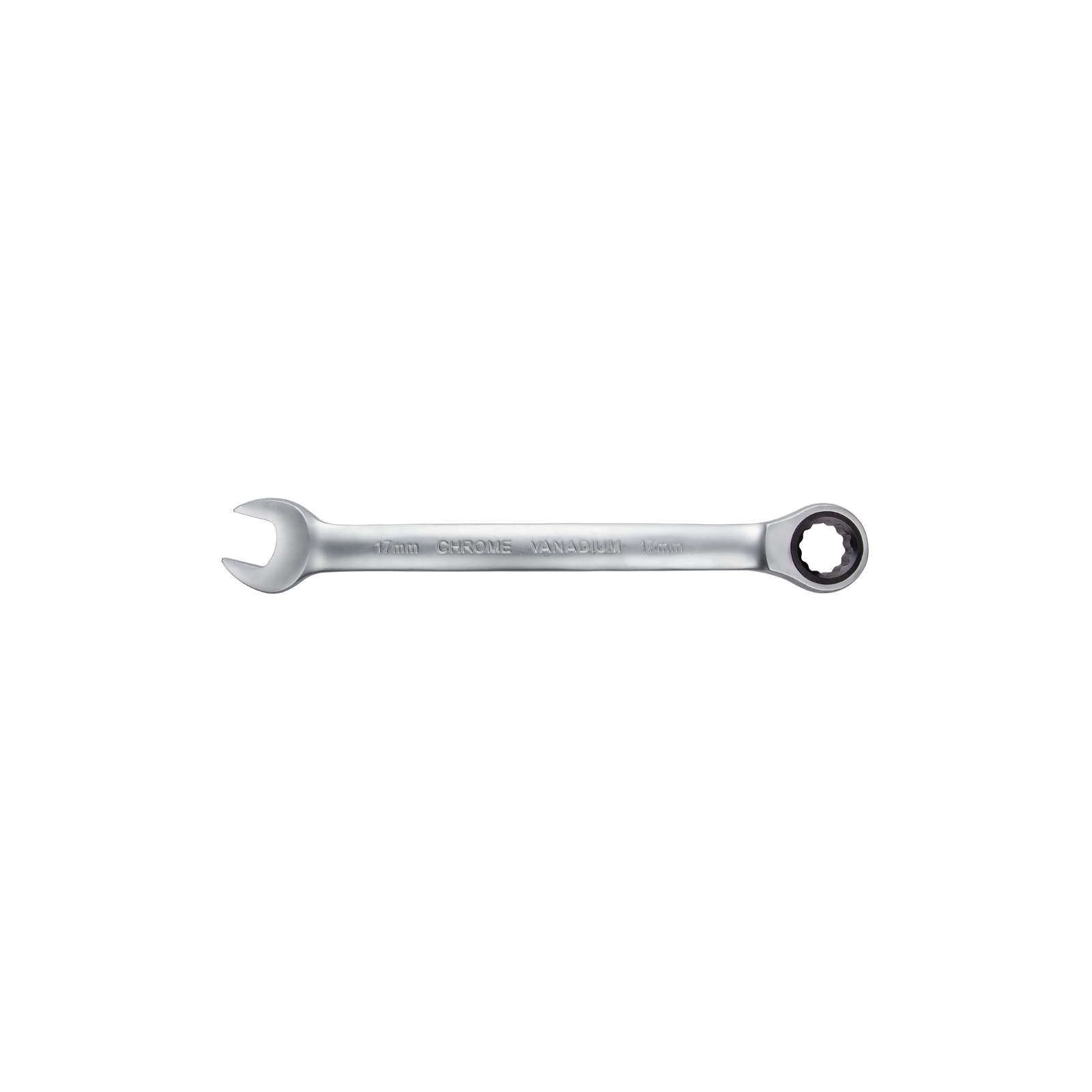 Ключ Sigma рожково-накидной с трещеткой 8мм CrV satine (6022081) изображение 2