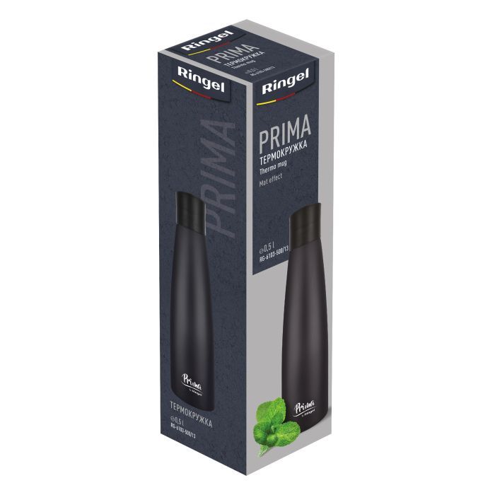Термокружка Ringel Prima mat 0.5л Графіт (RG-6103-500/13) изображение 6